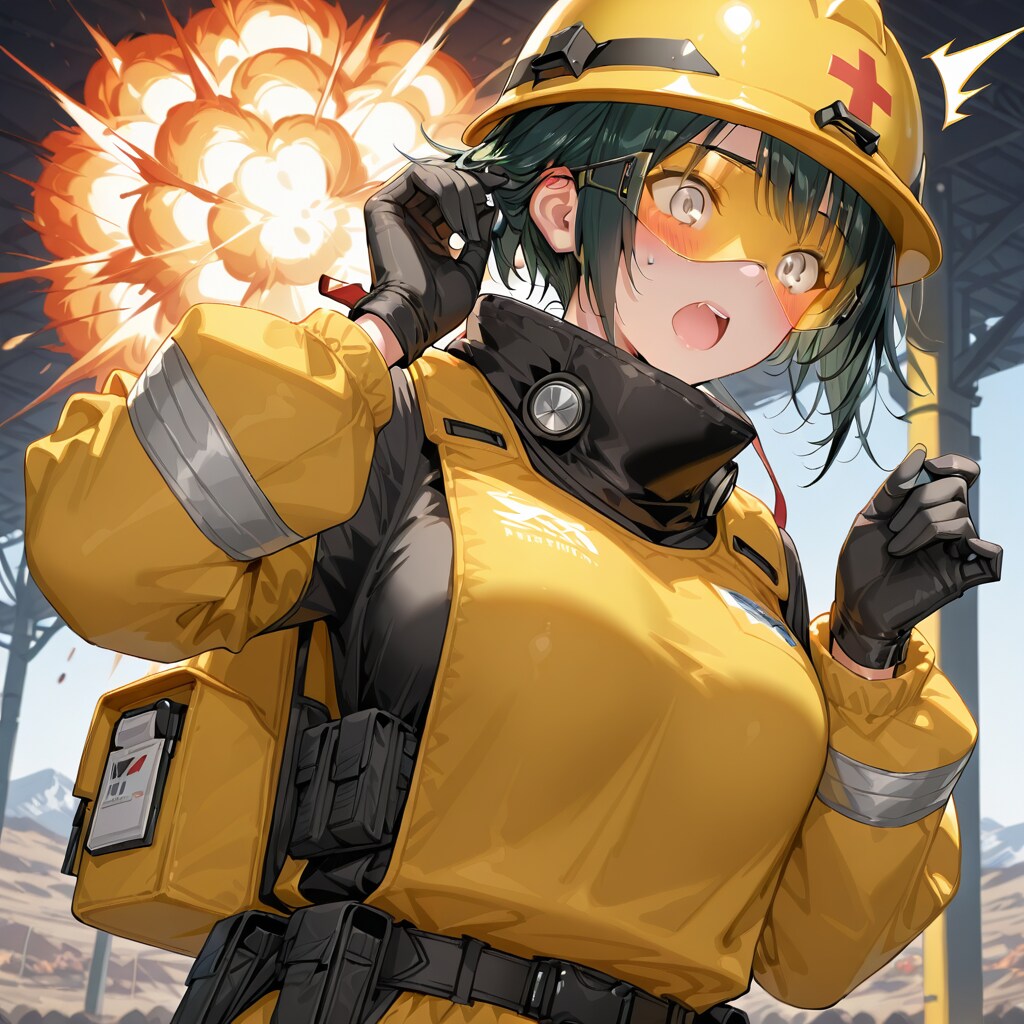 082コーデな女の子達(頭に色々乗せた)