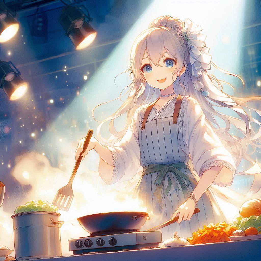 ライブでクッキング | の人気AIイラスト・グラビア