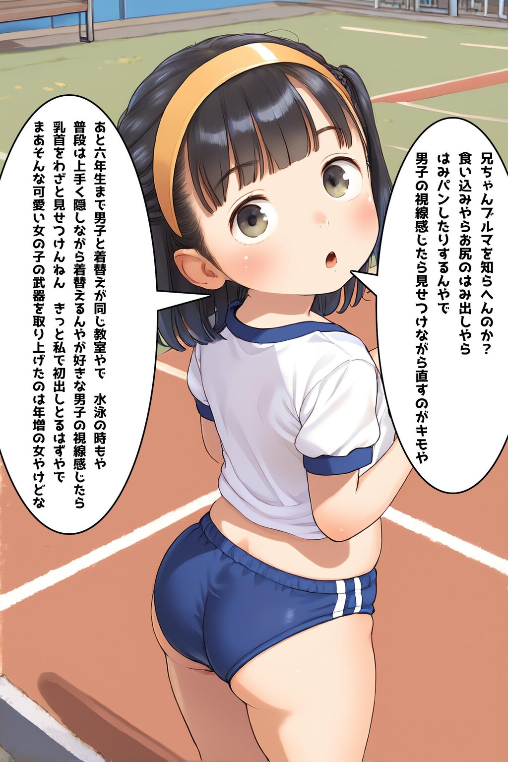 ブルマ時代の少女が大いに語る