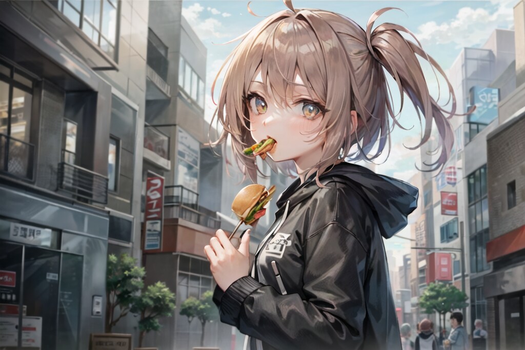 もぐもぐ