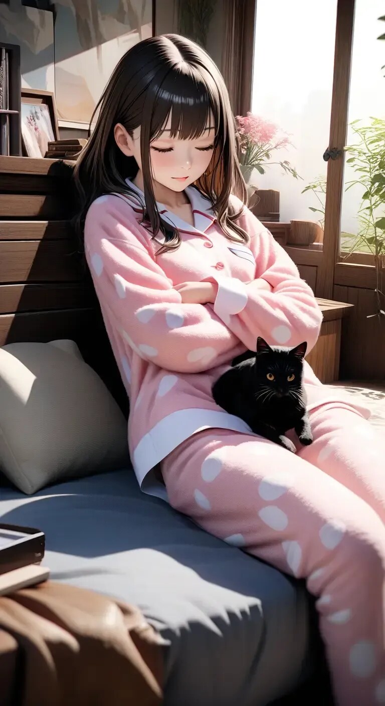 休日の朝