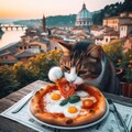 イタリア旅行する猫 4枚目