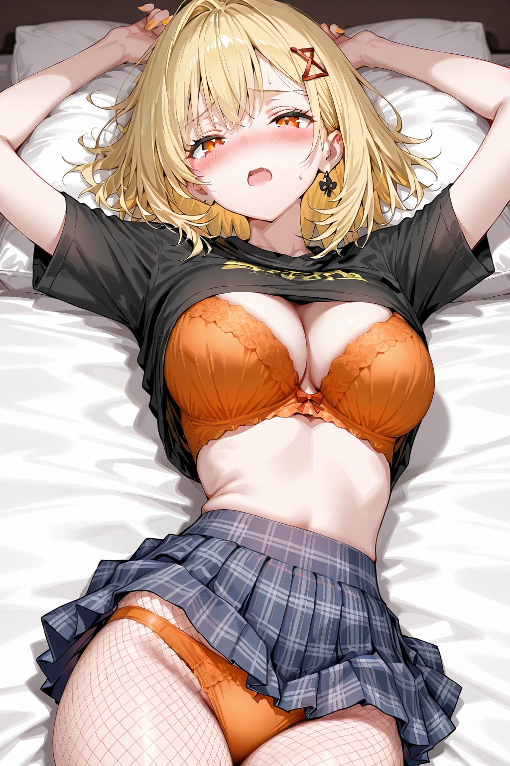 網タイツで誘惑した結果