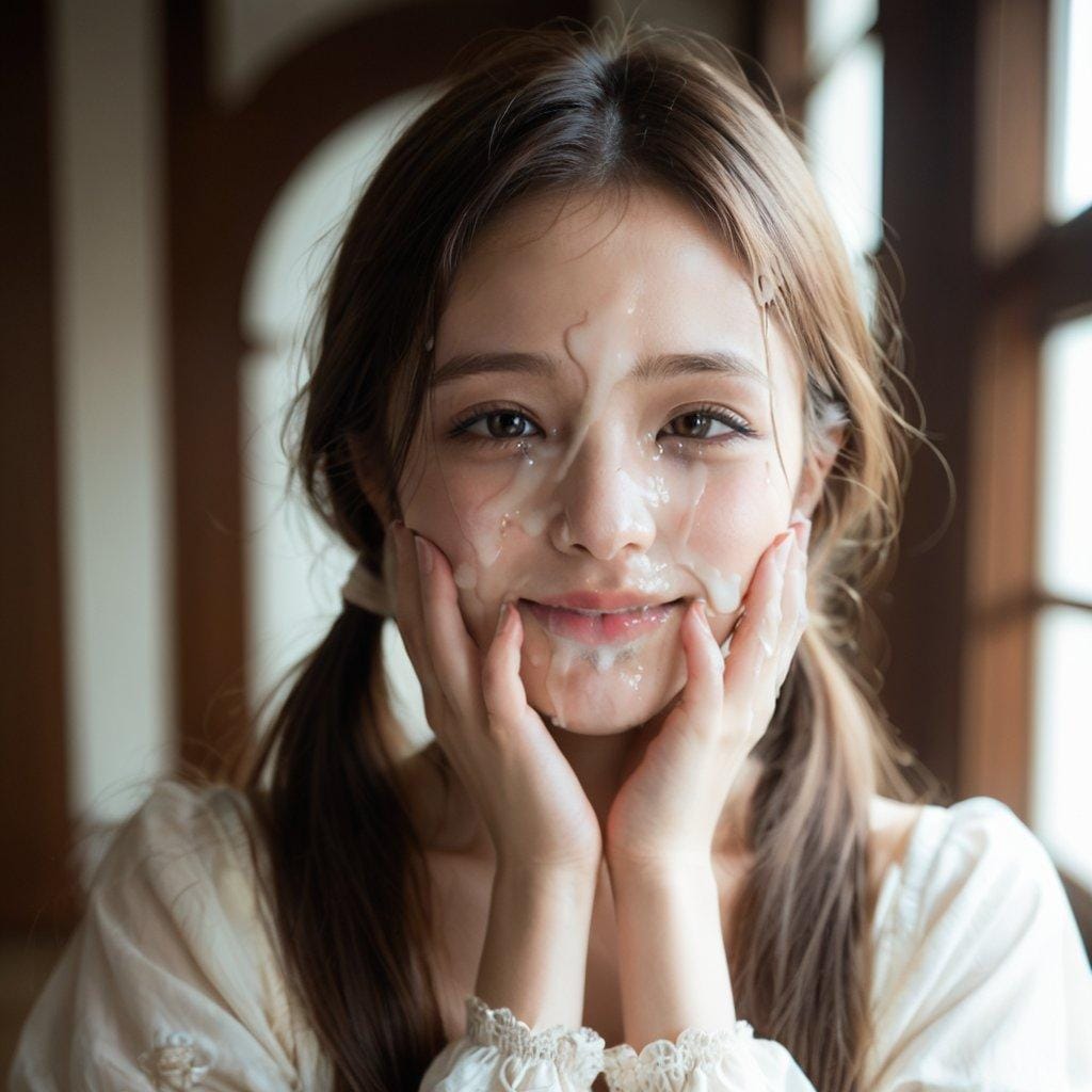 美女にぶっかけ７