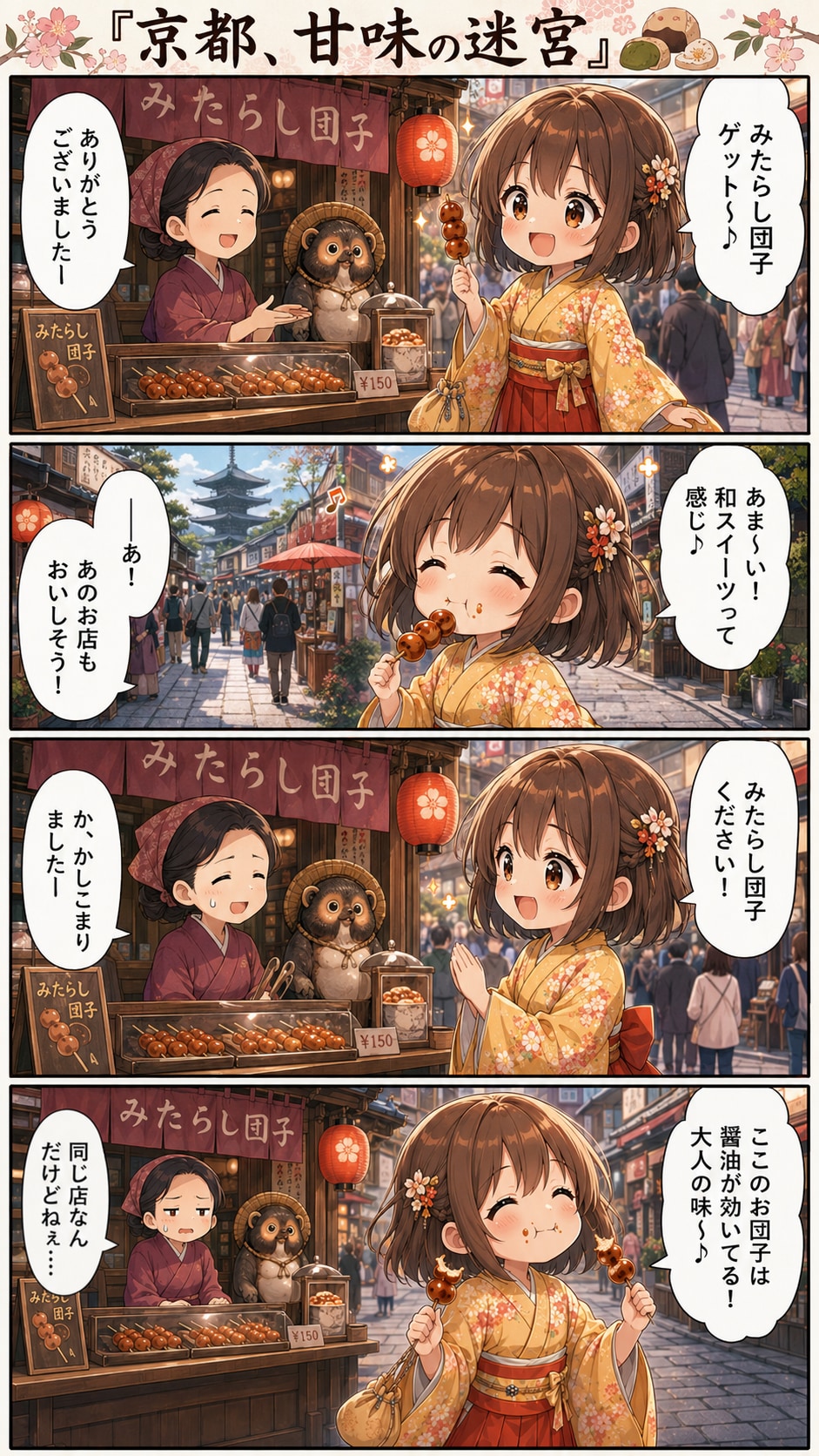 『京都、甘味の迷宮』 | の人気AIイラスト・グラビア
