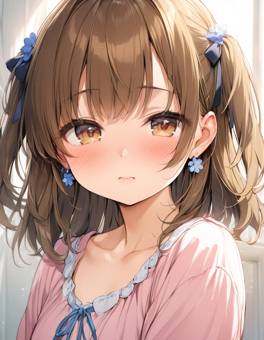 鏡の中のイヤリング