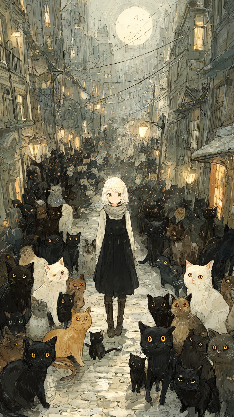 ねこねこ🐈🐈‍⬛ | の人気AIイラスト・グラビア