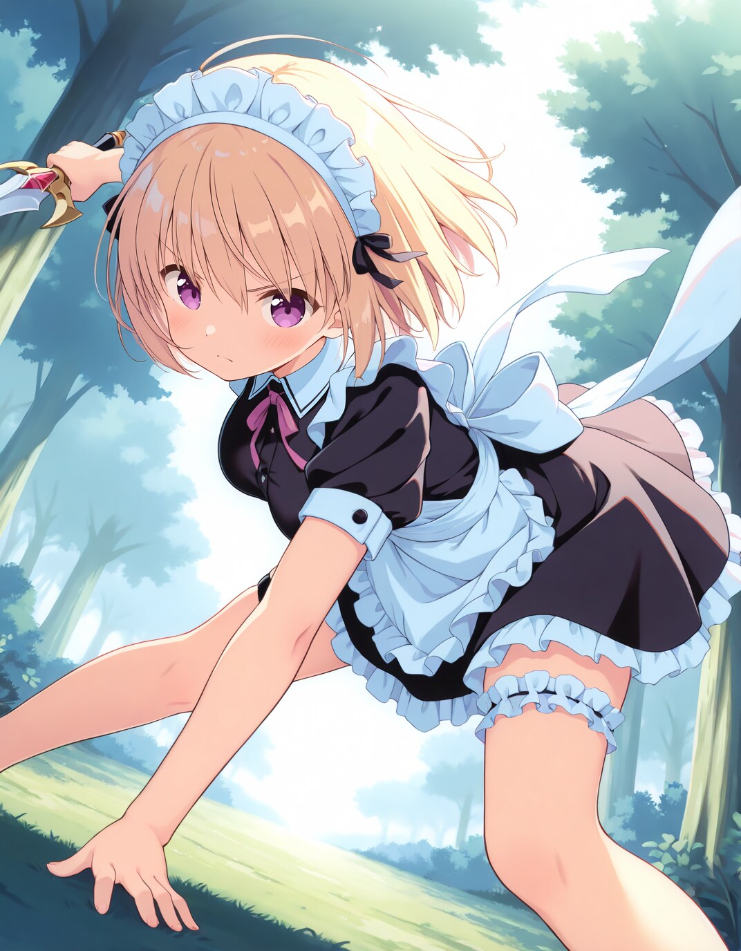 バトルメイド | の人気AIイラスト・グラビア