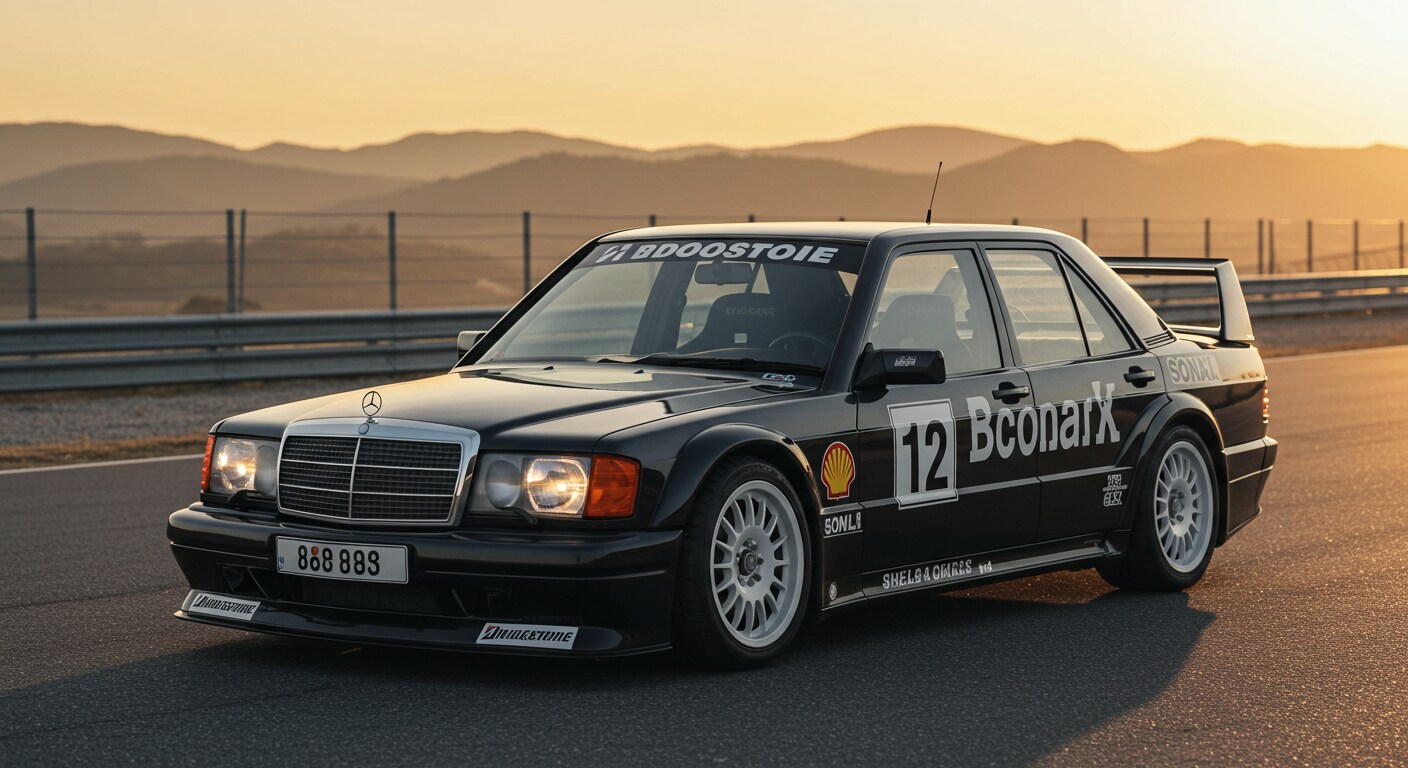 メルセデスベンツE190エボリューションレーシングカー | の人気AIイラスト・グラビア