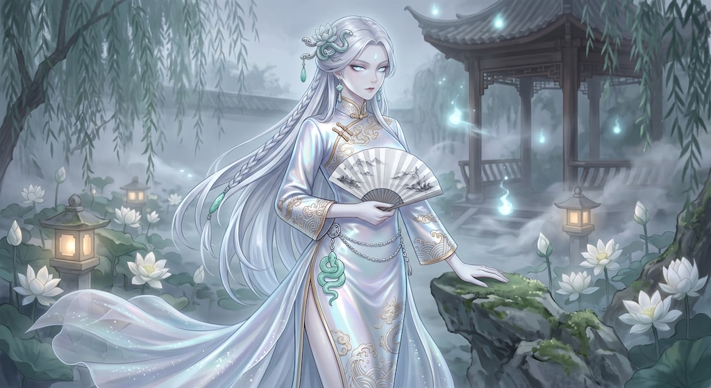 白蛇の精霊　降臨！