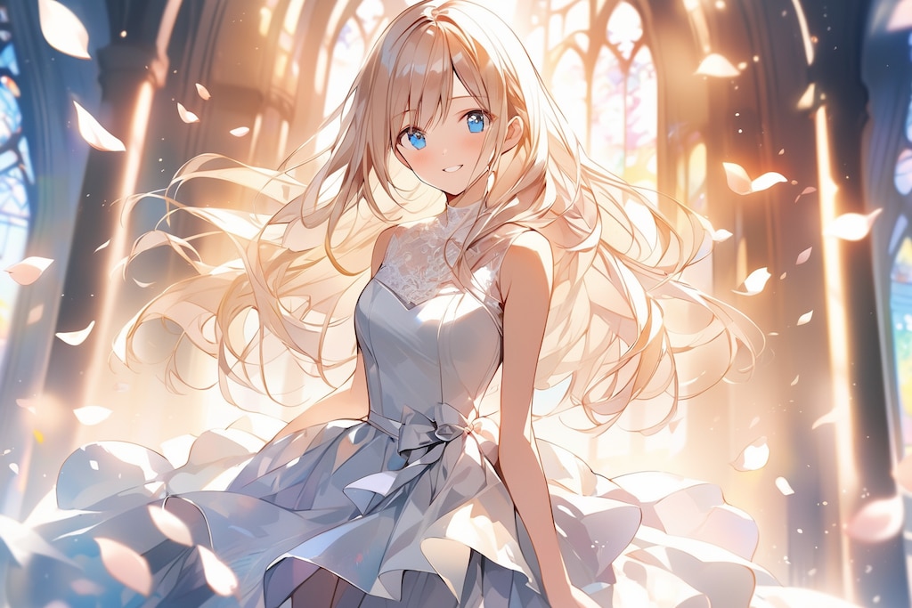 ちちぷいちゃんとウェディングドレス👗🎂