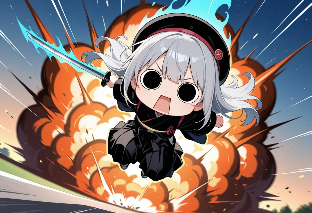 爆発侍えらいこっちゃ嬢