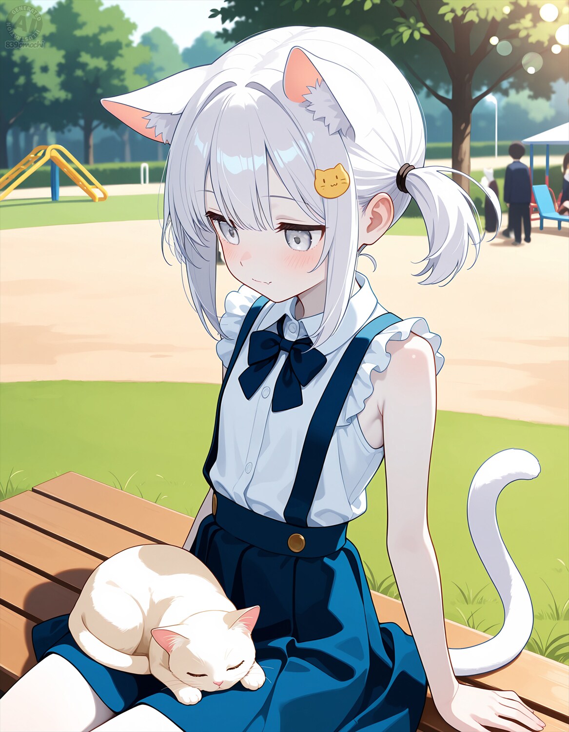 白猫のましろ