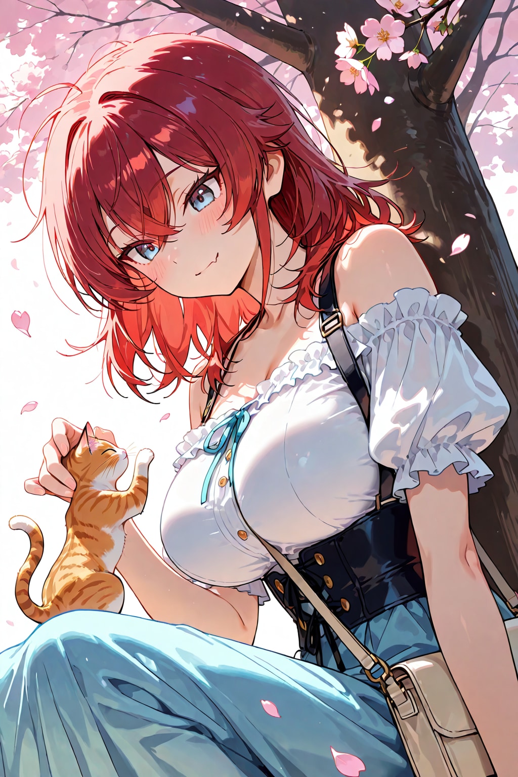 ツンデレちゃんのオフの顔 | の人気AIイラスト・グラビア