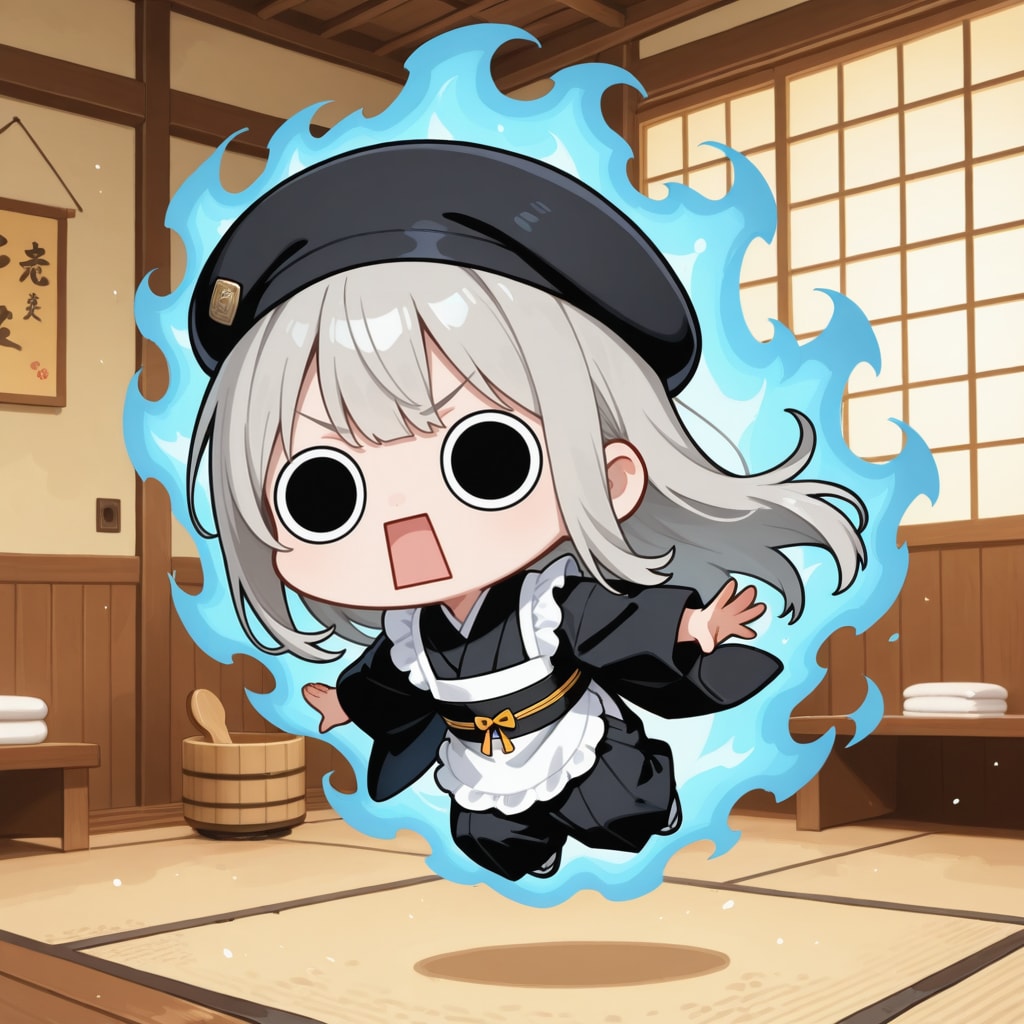 温泉旅館でオーラを放ち始めてしまいよったえらいこっちゃ嬢