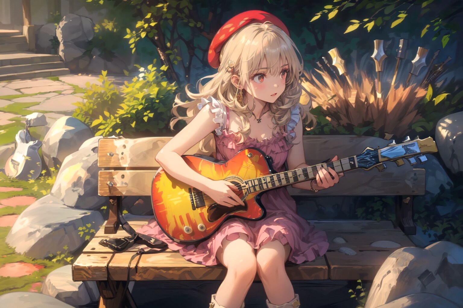 ベレー帽 | の人気AIイラスト・グラビア