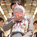 電車内〜アーリャ〜 3枚目