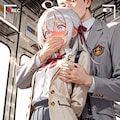 電車内〜アーリャ〜 2枚目