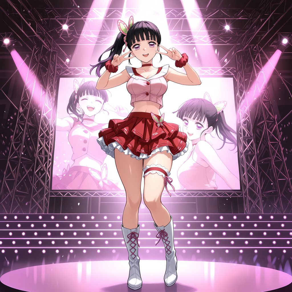 カナヲにいろいろ着せてみた / Kanao in various outfits
