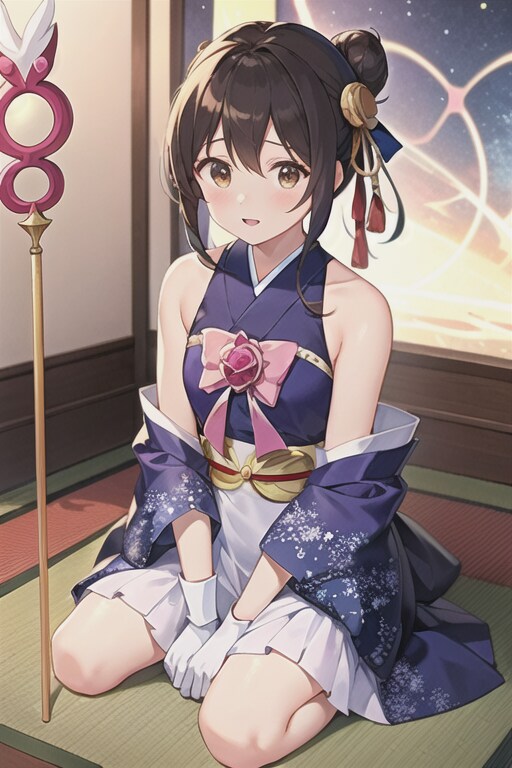 肩出し魔法少女講談師　談みすず