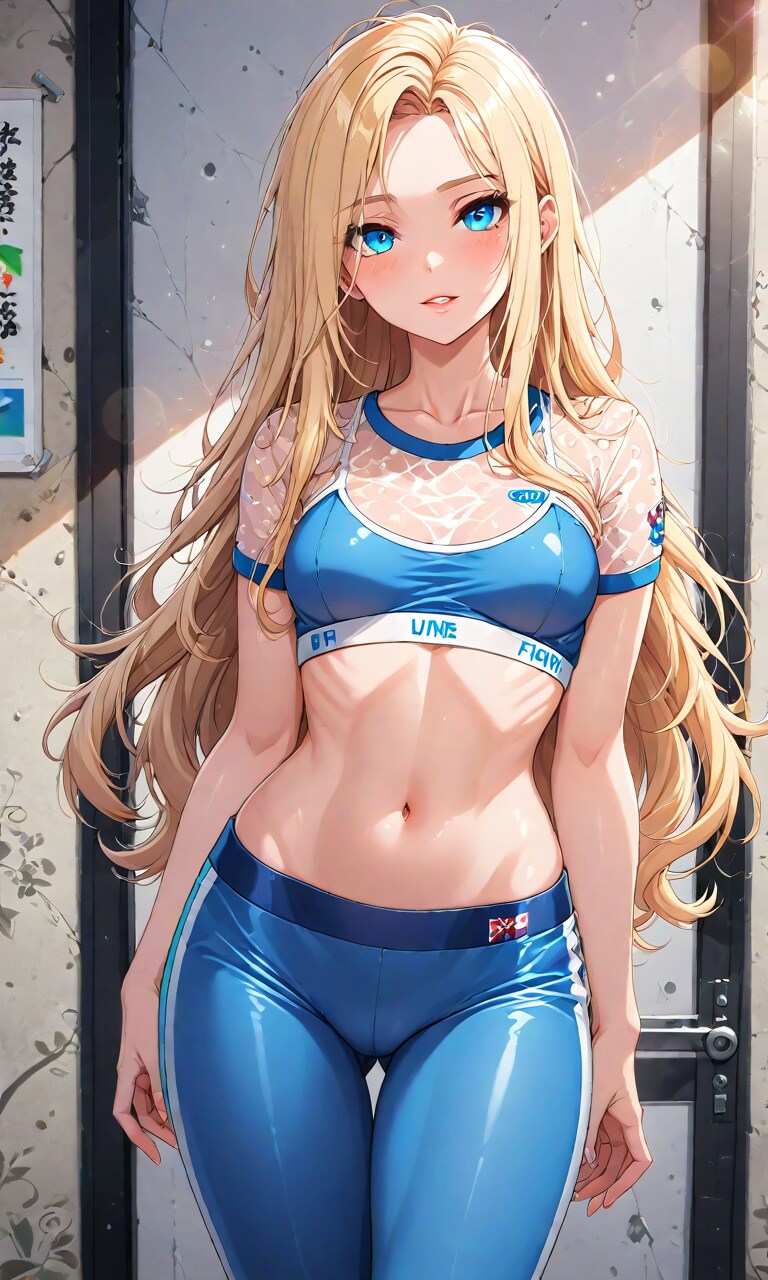 スポーティ金髪ギャルズ