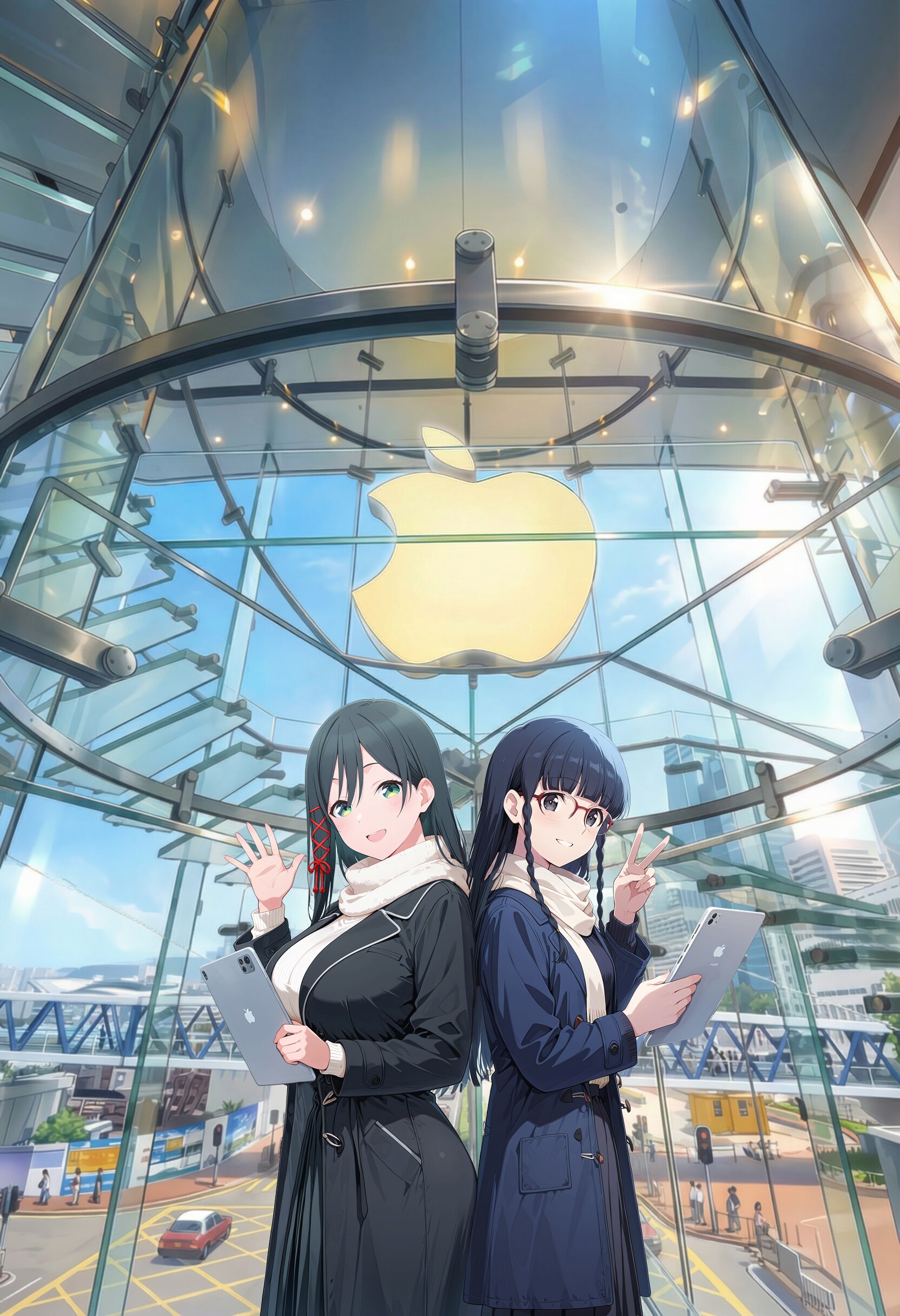 アップルストアでクリエイティブな休日 - 2 | の人気AIイラスト・グラビア