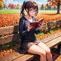【二次元】読書の秋 4枚目