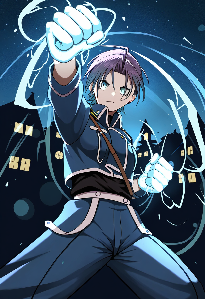 電光 | の人気AIイラスト・グラビア