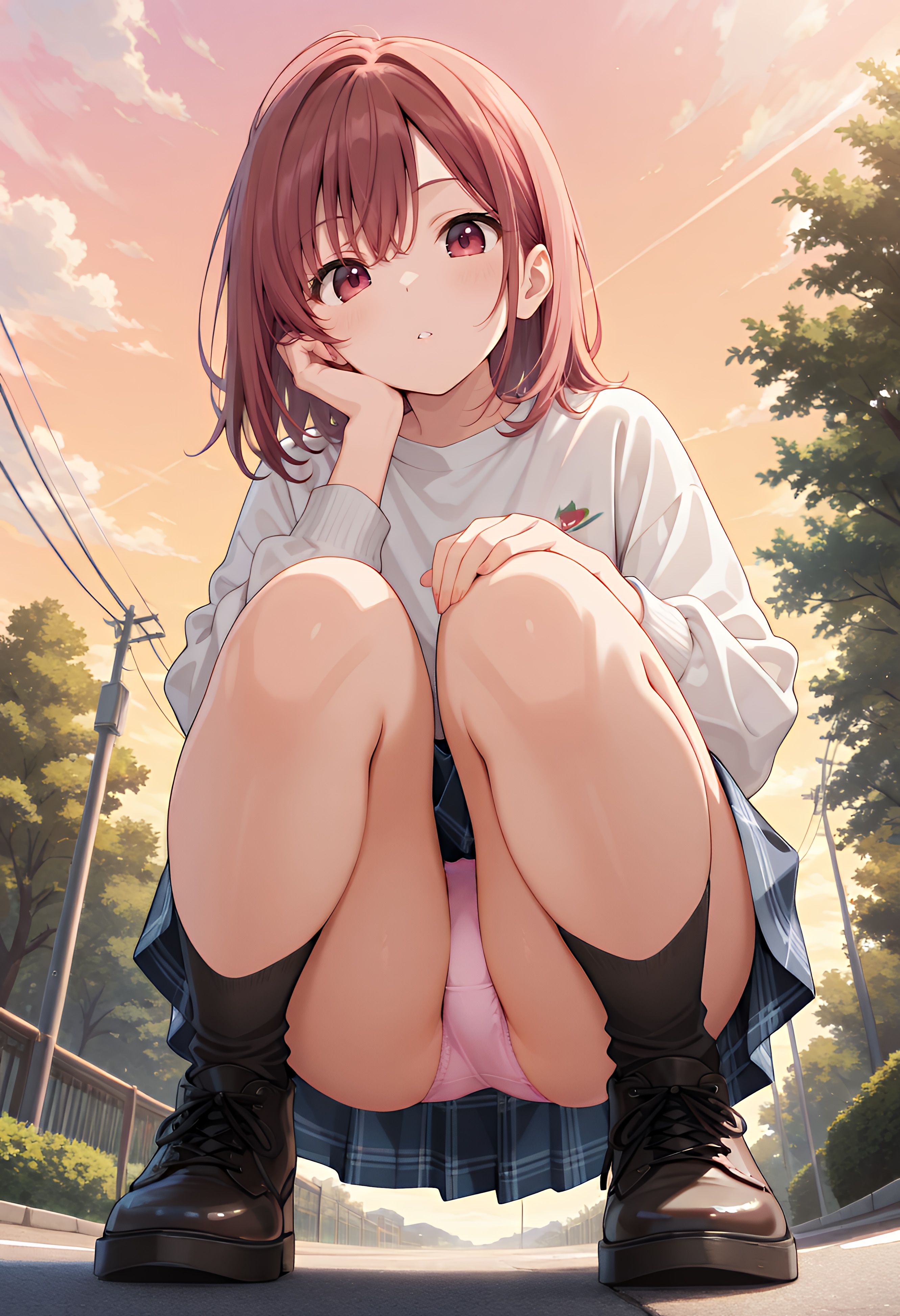 しゃがむ