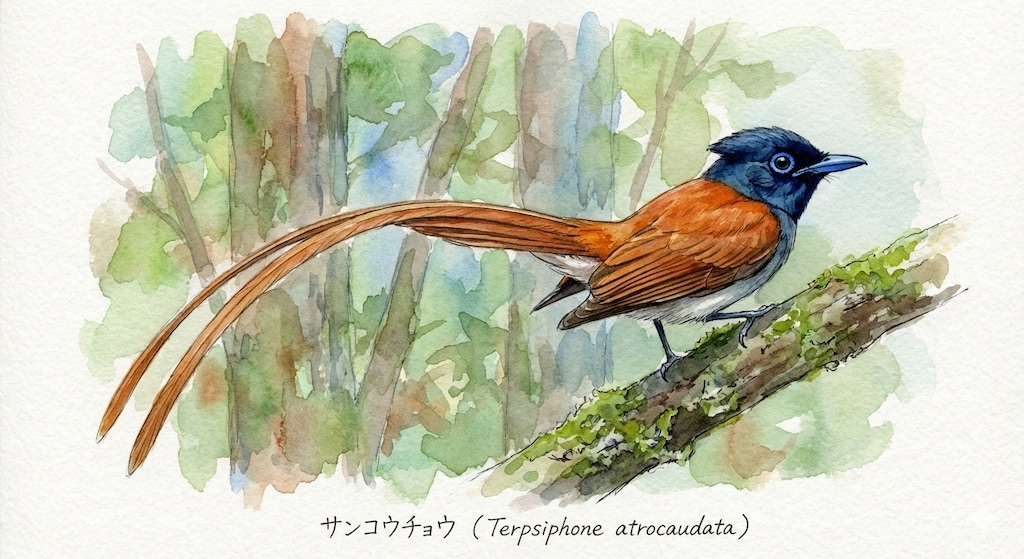 鳥(水彩画)(Gemini)(77)