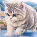 海と猫 4 (巨大ねこ) 10枚目