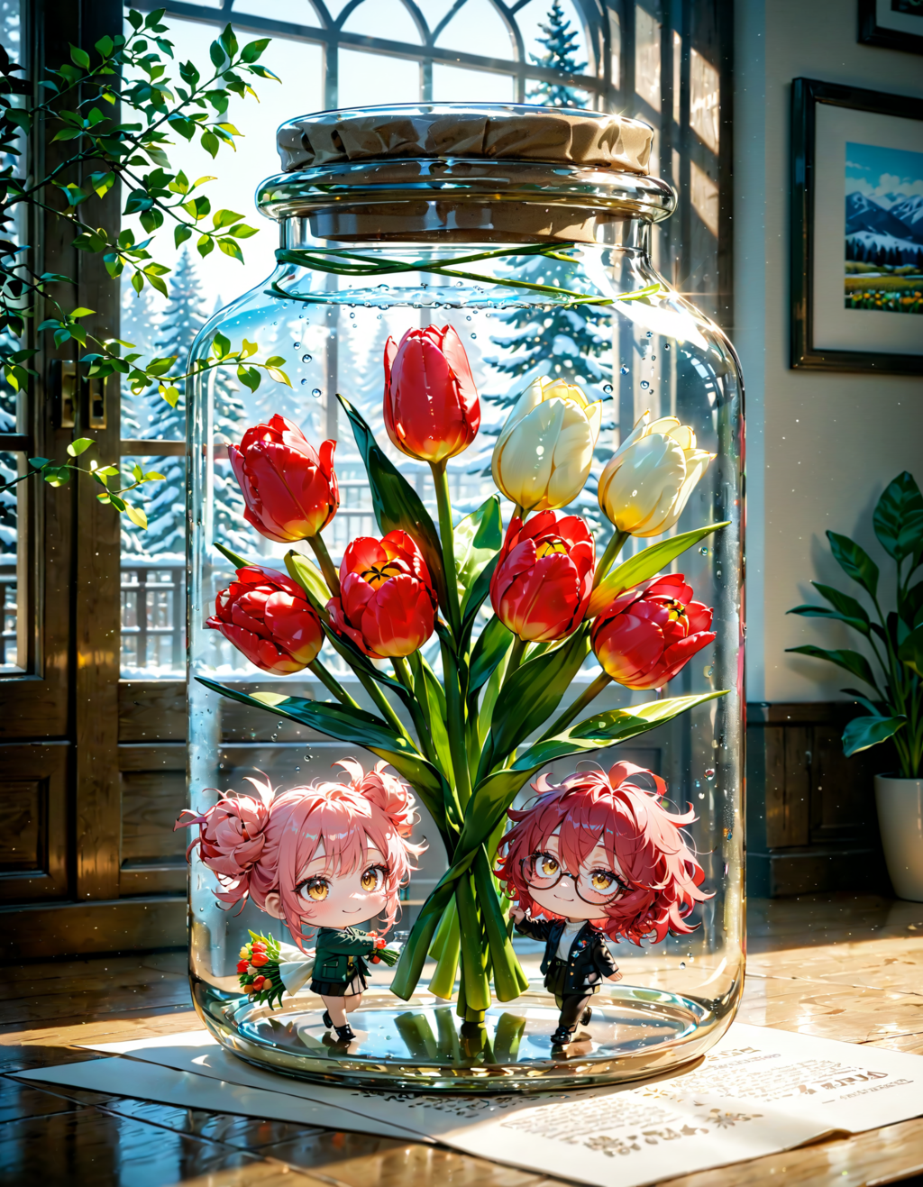 今日は何の日？　チューリップを贈る日