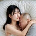 仲良し父娘、お父さんと娘は何歳まで一緒に寝ますか？ 9枚目