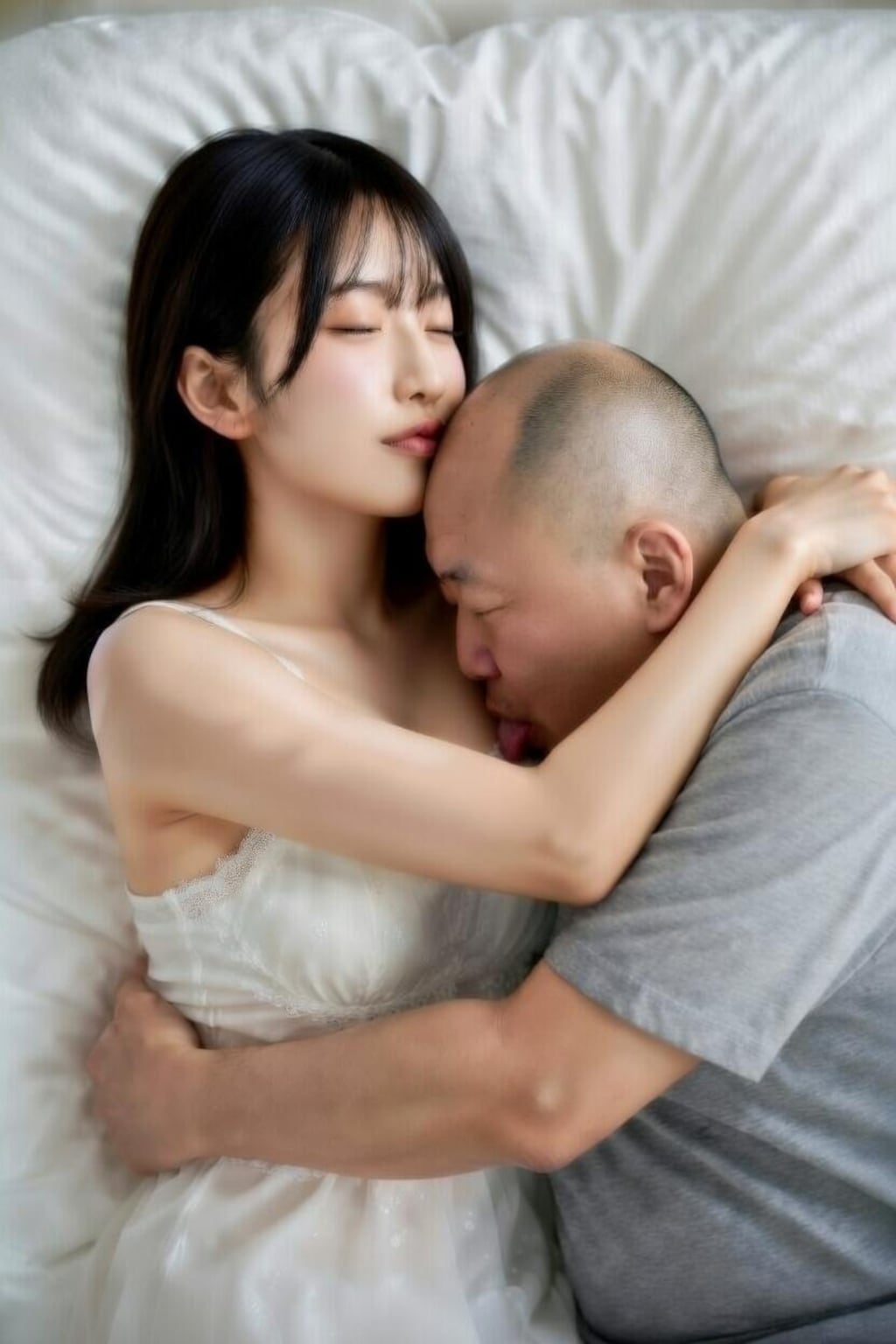 仲良し父娘、お父さんと娘は何歳まで一緒に寝ますか？