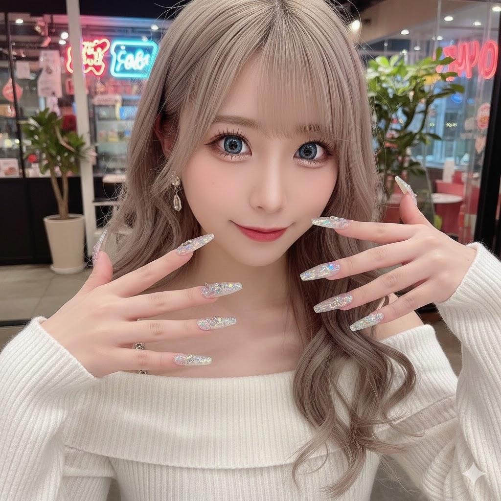 スカルプチュアネイルギャル001