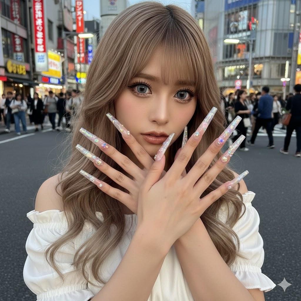 スカルプチュアネイルギャル001