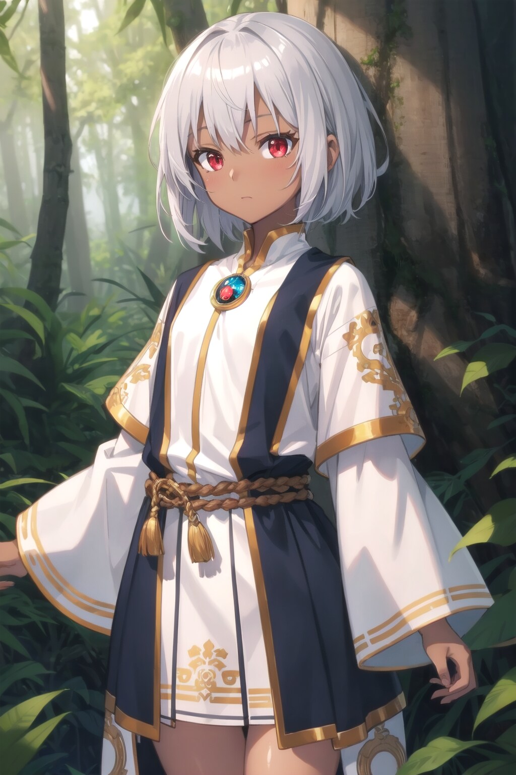 褐色ちゃん民族衣装