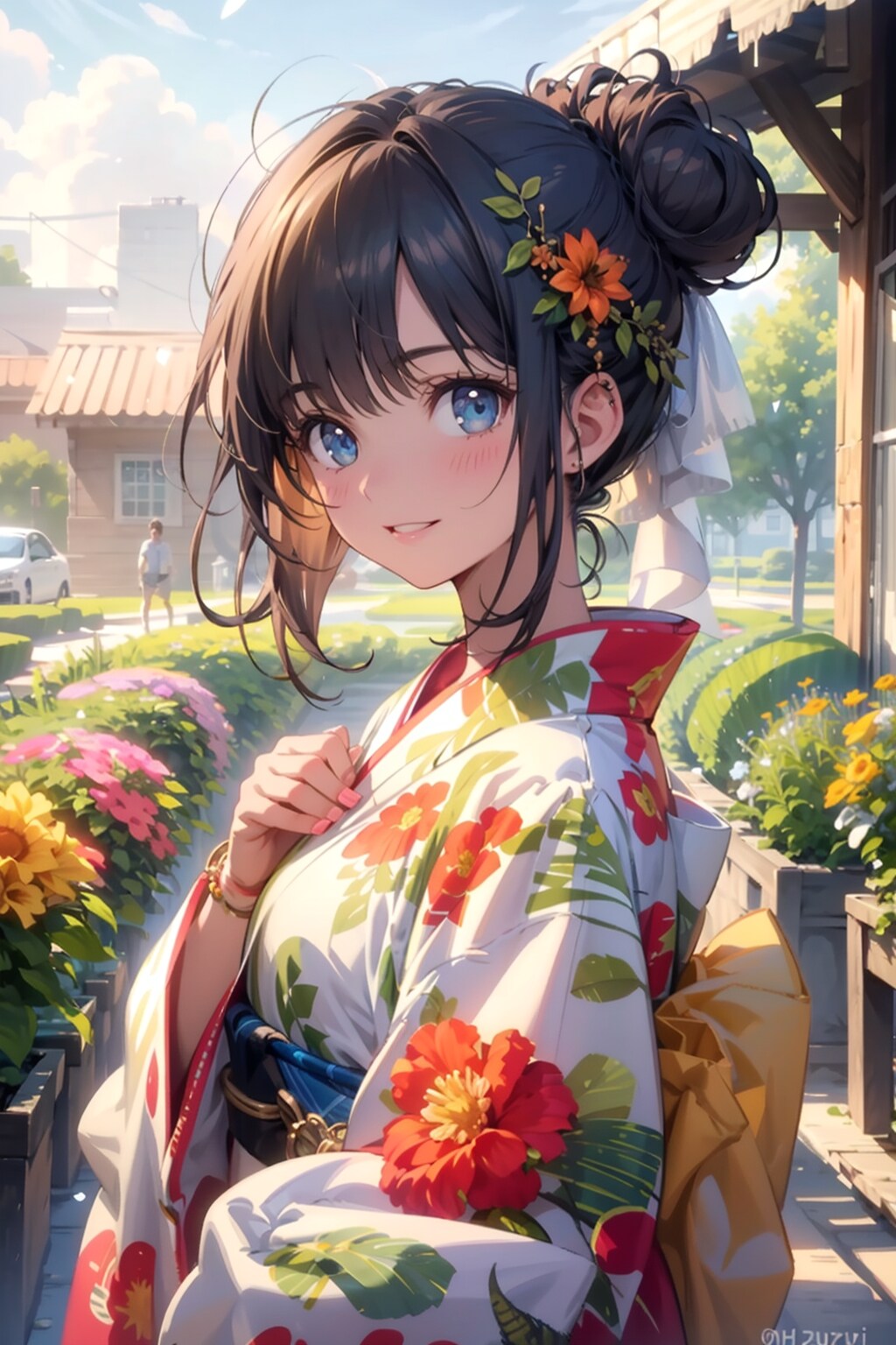 ちちぷい版おだんごちゃんと初詣⛩