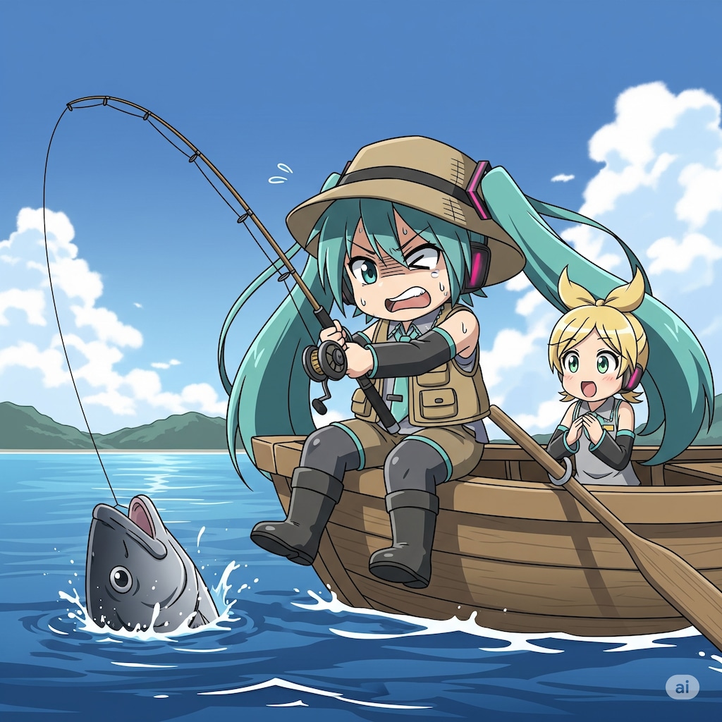 ミクちゃん がんばれ～