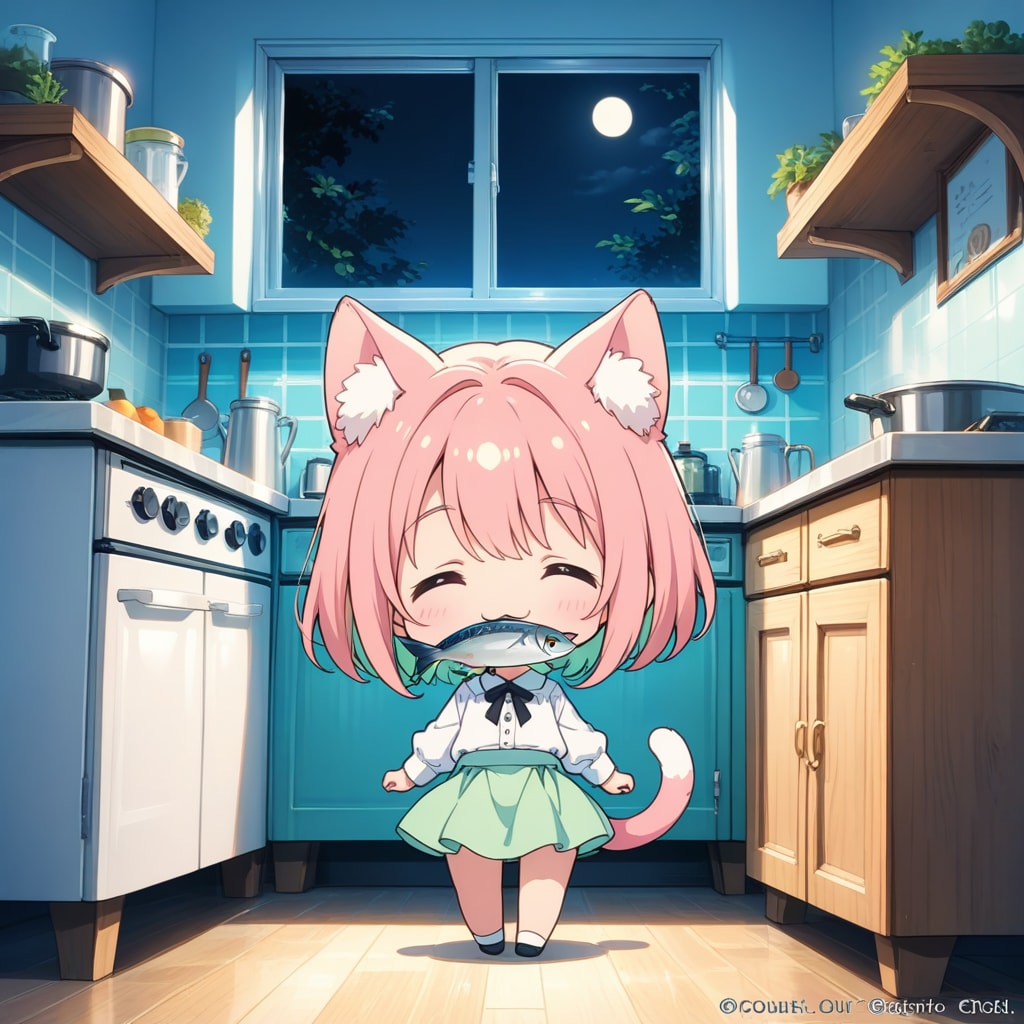 こんばんにゃん