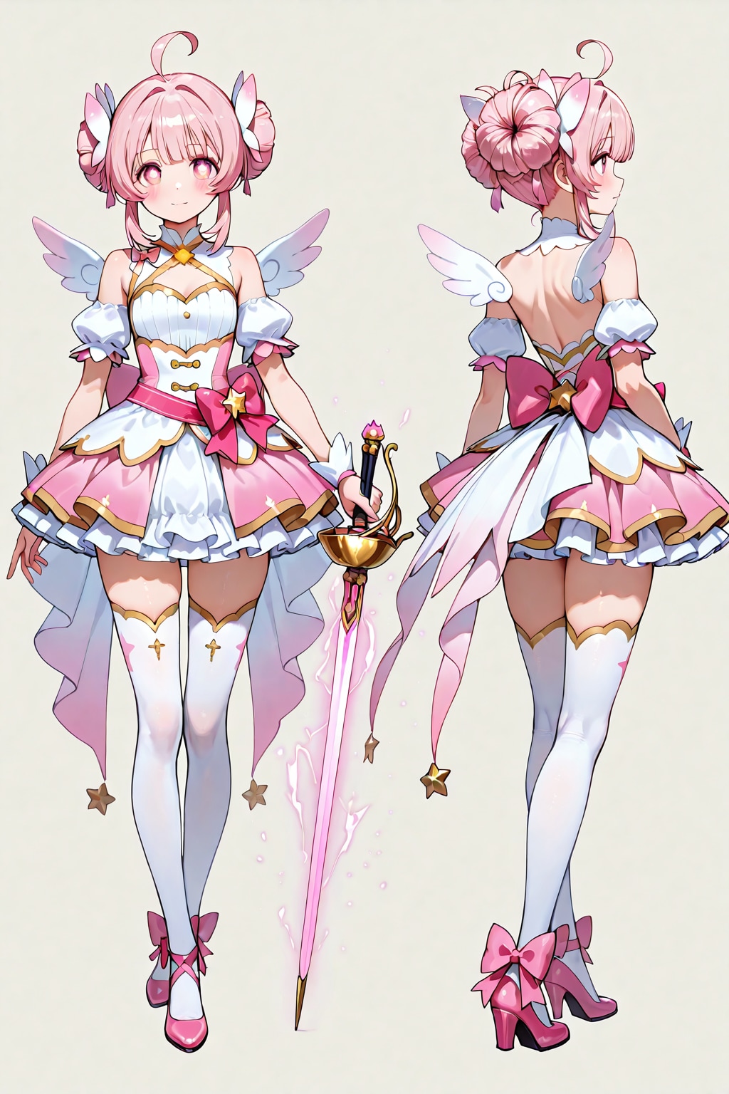 魔法少女固定化チャレンジ | の人気AIイラスト・グラビア