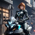 バイクで疾走🏍 9枚目