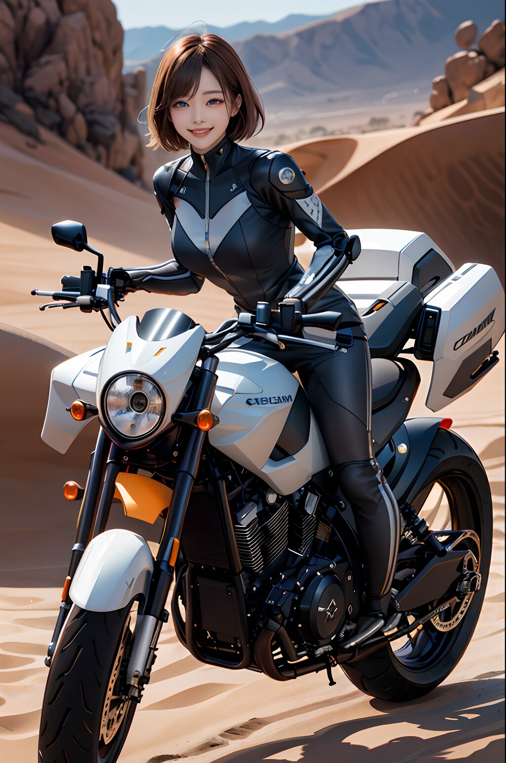バイクで疾走🏍
