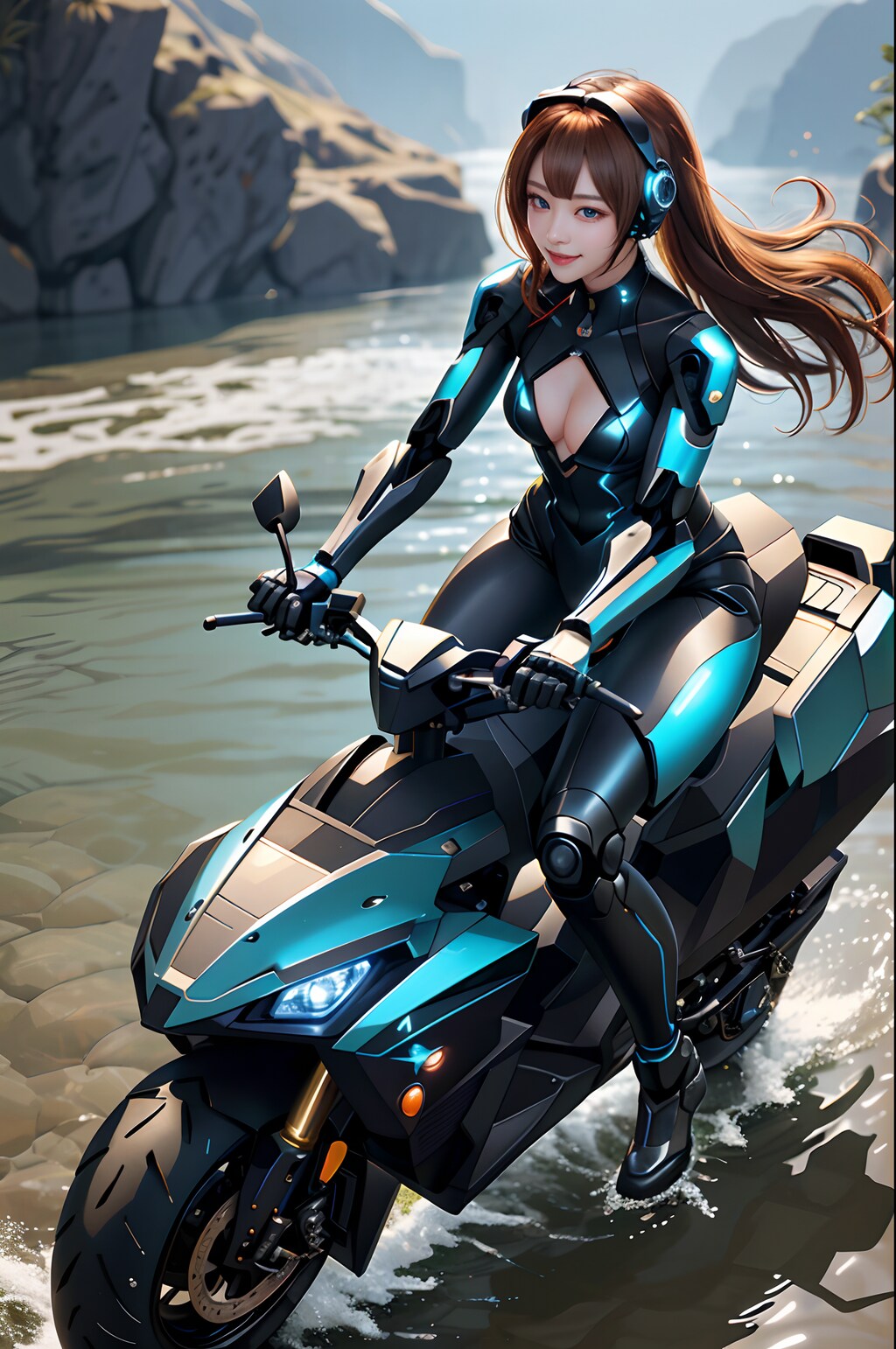 バイクで疾走🏍