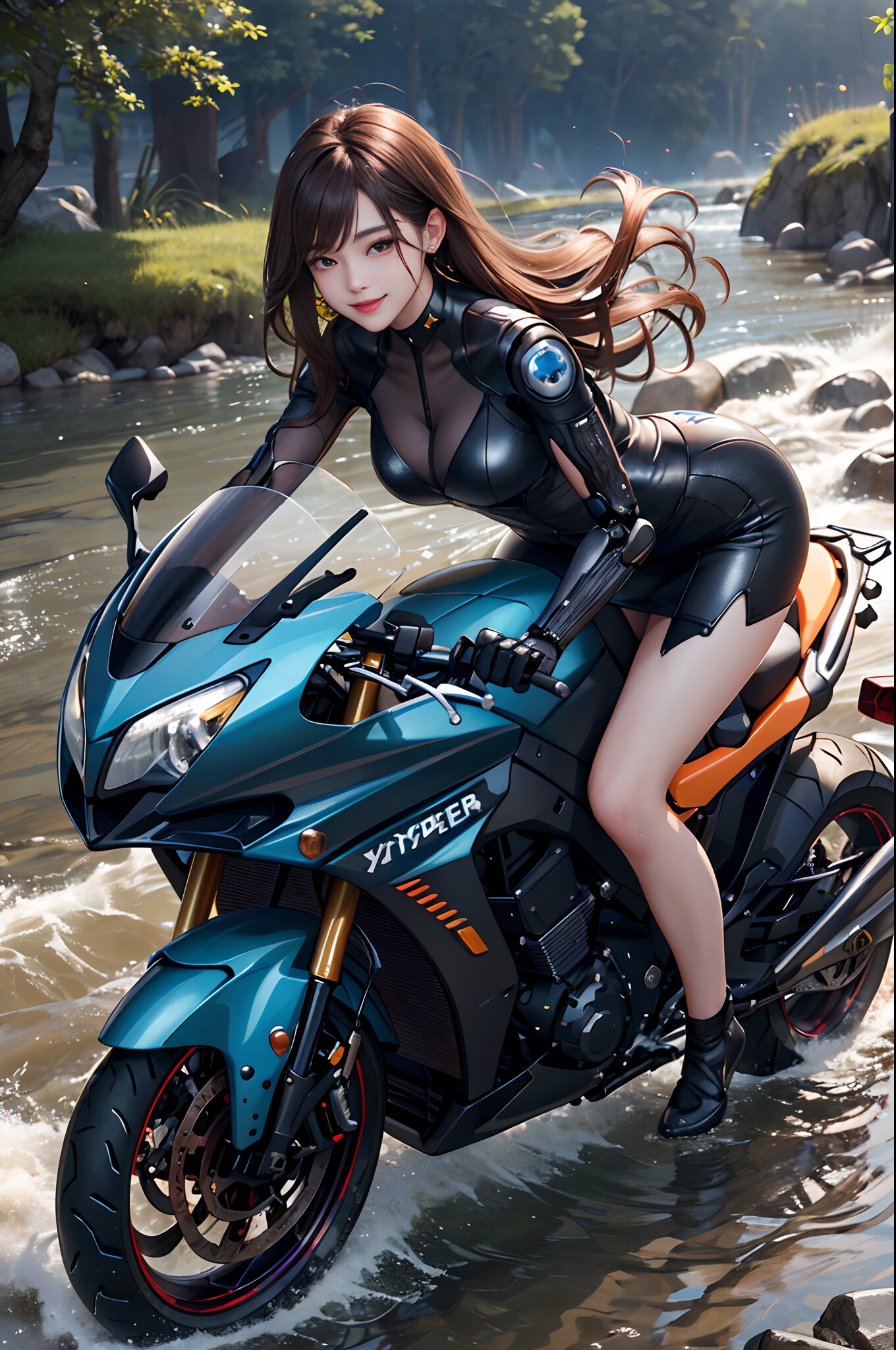 バイクで疾走🏍