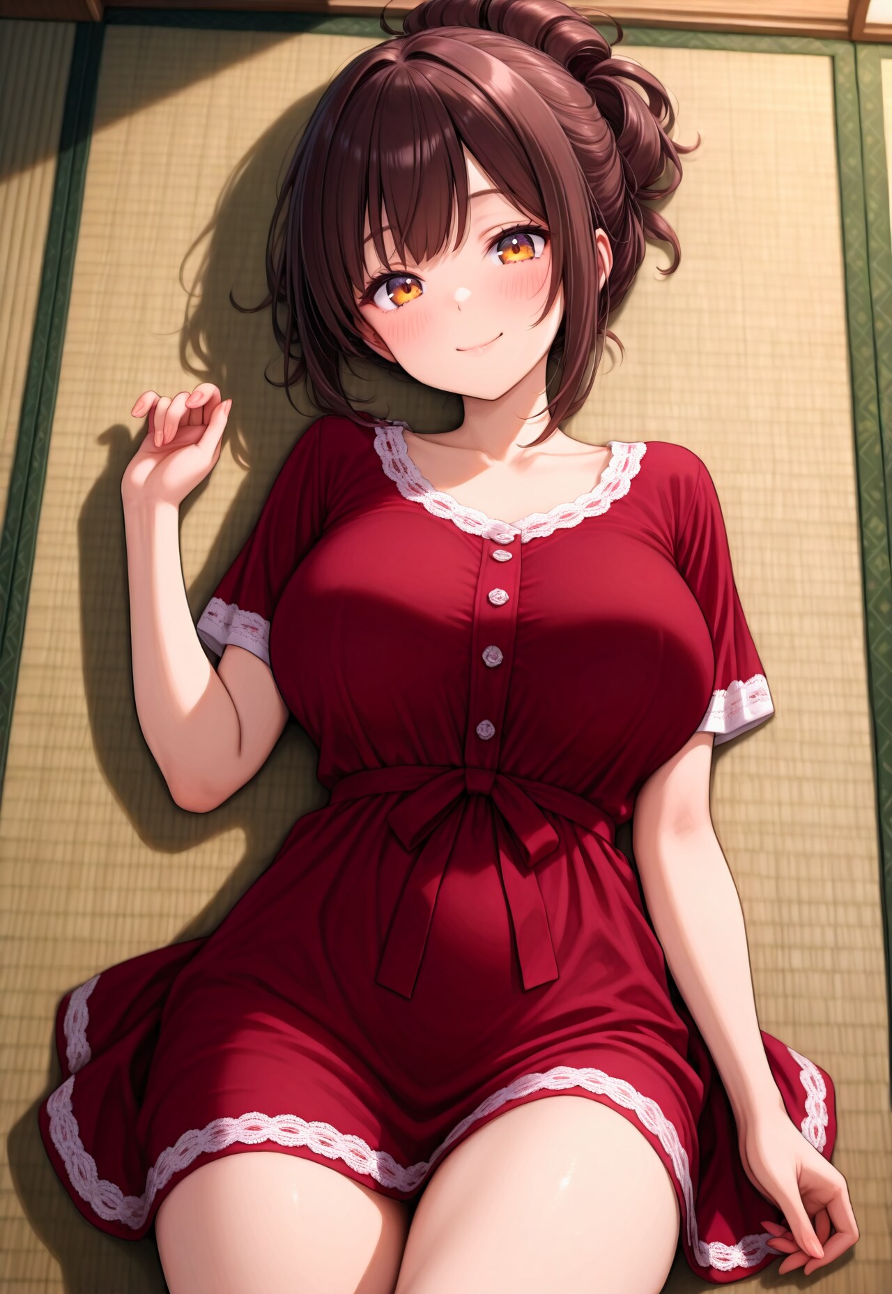 607（畳の上で仰向け）