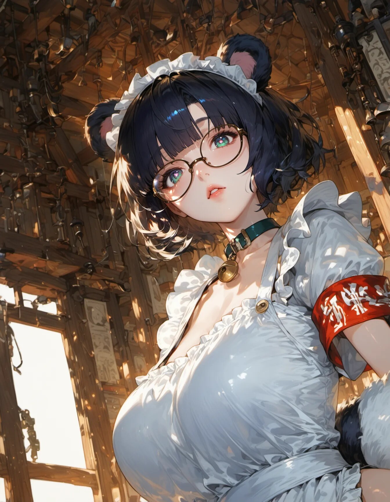 Bell Echoes in the Timber House | の人気AIイラスト・グラビア