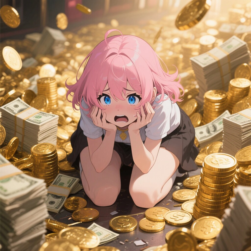 お金はおっかねー