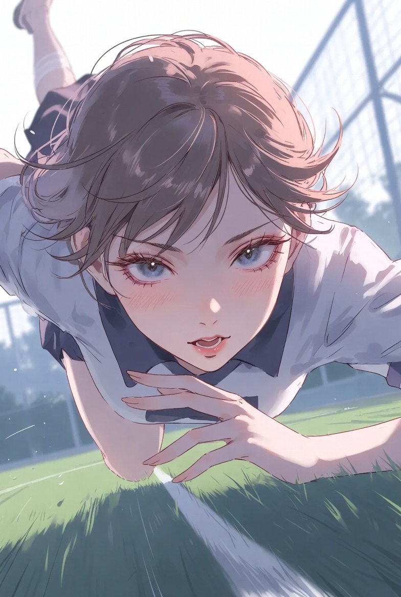 超前傾姿勢走法 | の人気AIイラスト・グラビア