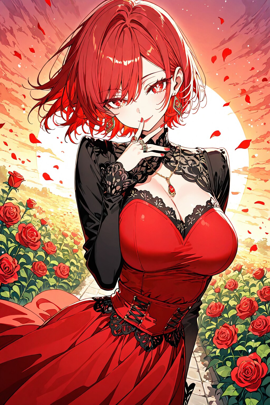 赤薔薇の淑女